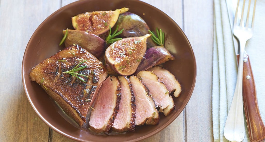Magret de canard aux figues - MGC Prévention Santé
