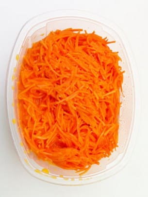 Les Carottes râpées Bonduelle, au citron de Sicile Les Carottes râpées Bonduelle, au citron de Sicile