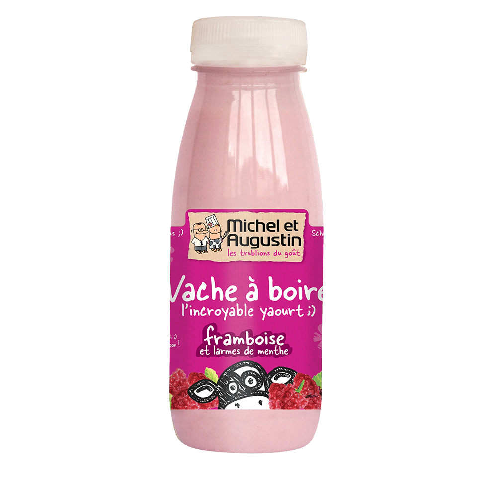 stocker de l'huile pour le bivouac 000942_Yaourt-%C3%A0-boire-Framboise-Menthe-500mL