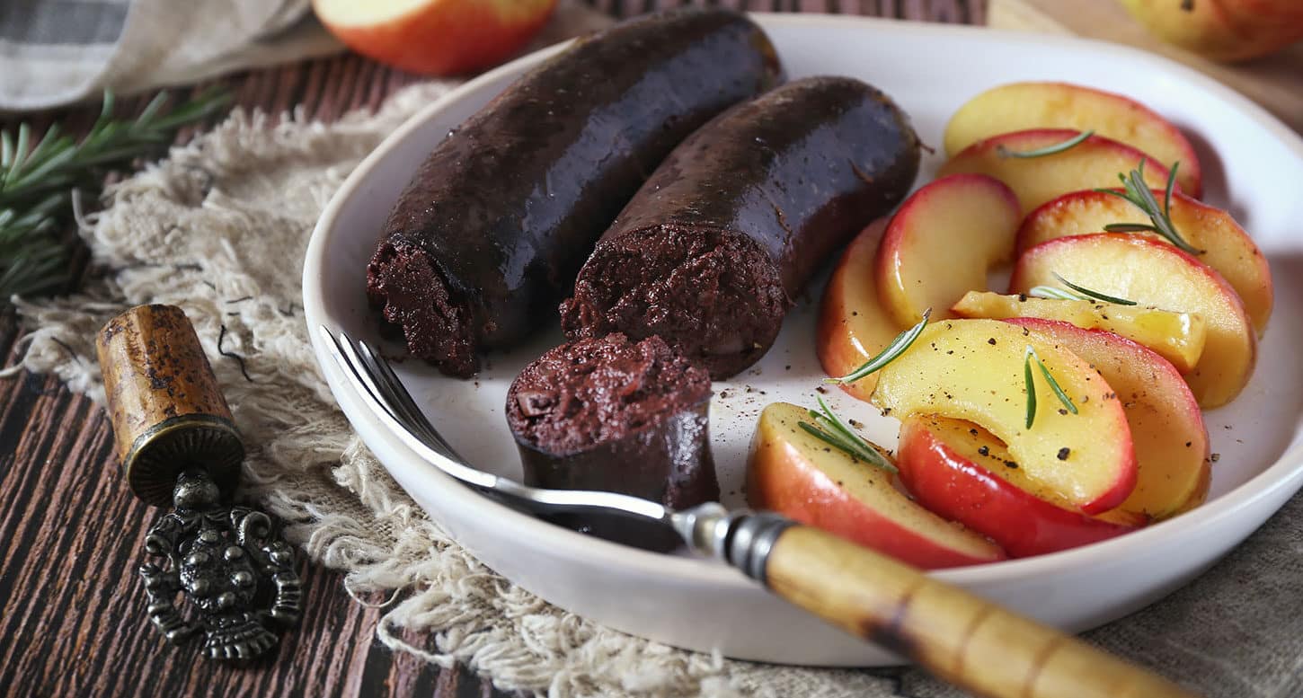 boudin noir pommes