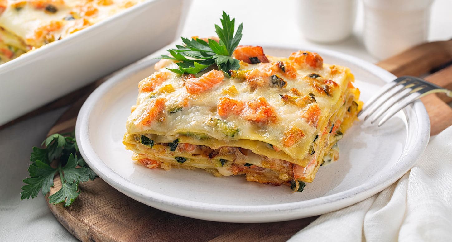 lasagne saumon