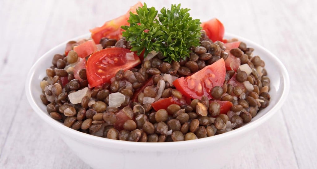 salade lentilles