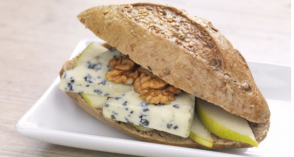 sandwich pomme roquefort