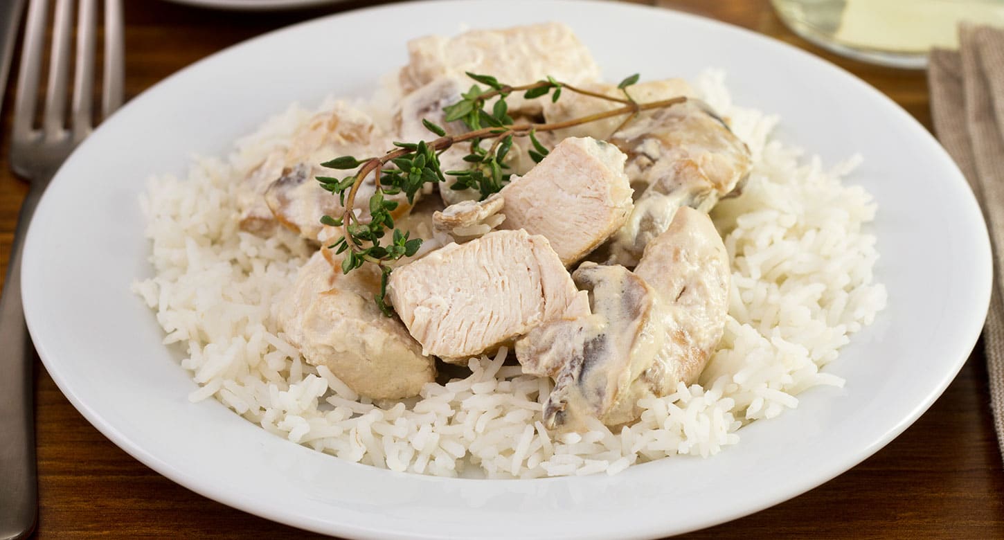 Recette de poule au riz