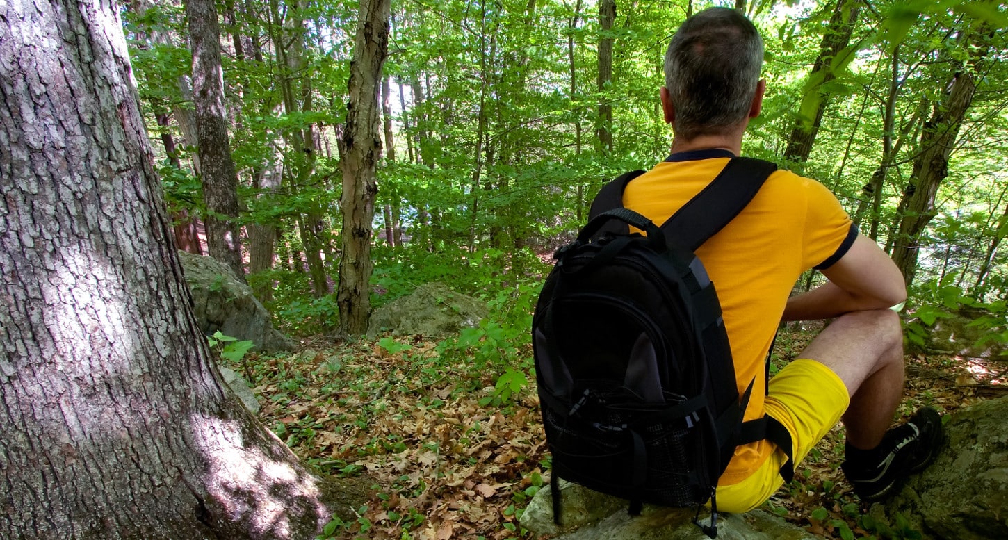 sac à dos du randonneur