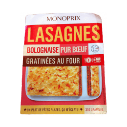 Lasagnes bolognaise