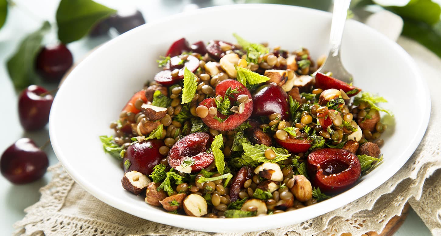 salade lentilles