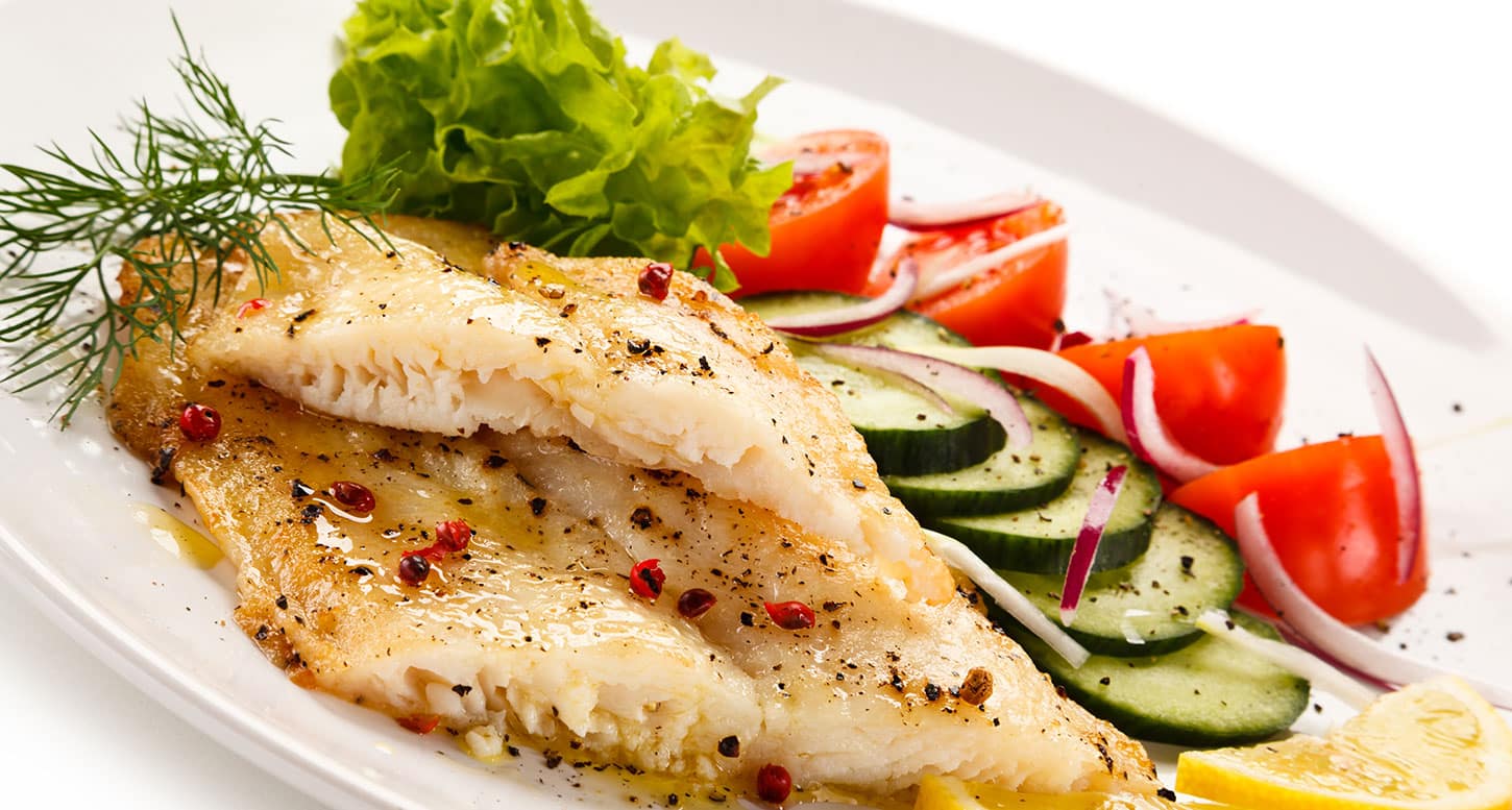 Filet de limande et courgettes au carré frais : une recette MGC Prévention