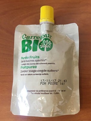 Les purées Pommes Poires Carrefour BIO Les purées Pommes Poires Carrefour BIO