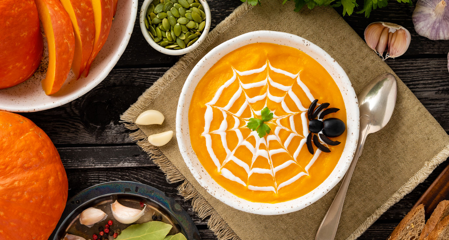 soupe citrouille Halloween