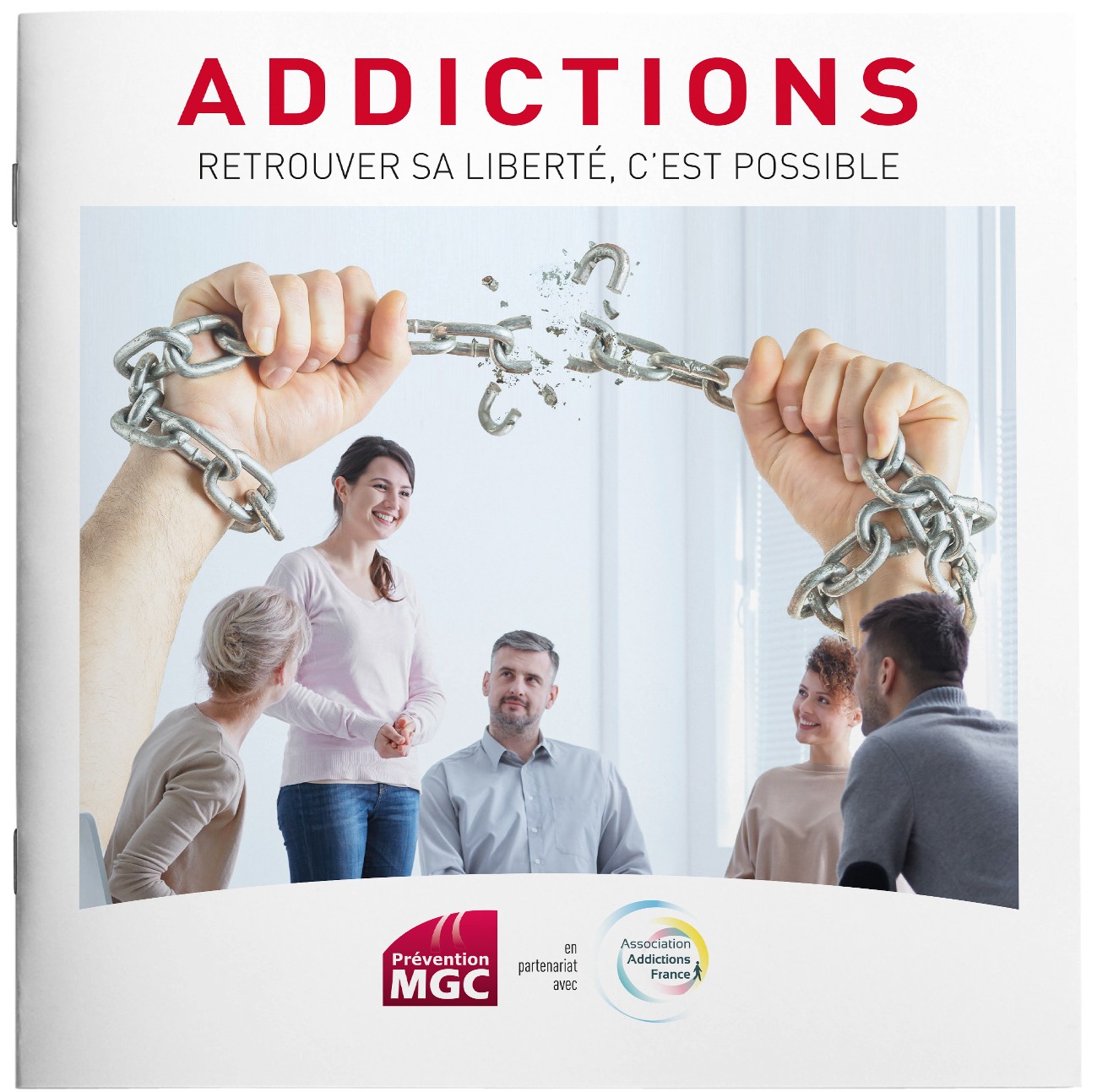 couverture brochure addictions